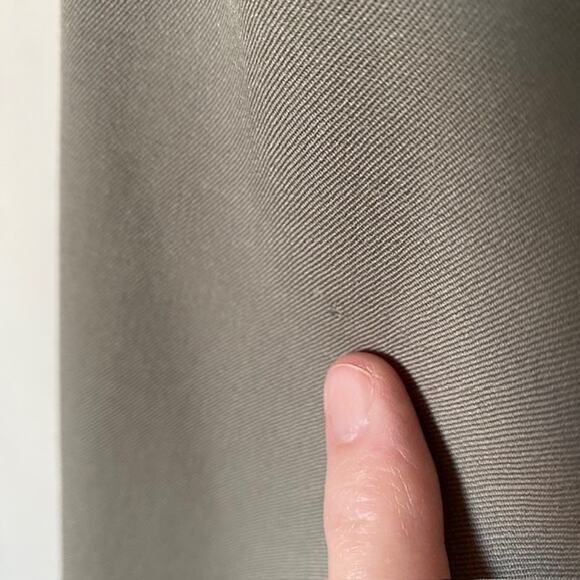 Talbots Blazer 1980s Khaki Green 100% Wool Pockets Shoulder Pads Women’s 8 - Picture 12 of 13